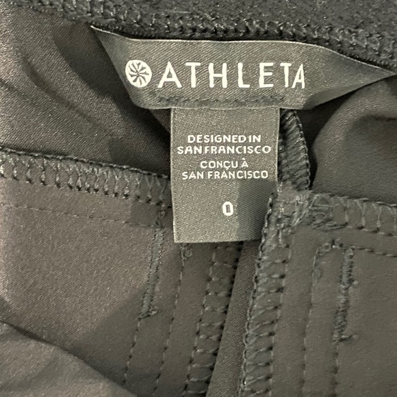 NWT Athleta Black Endless High Rise Cargo Pant (Size 0) - Picture 11 of 12